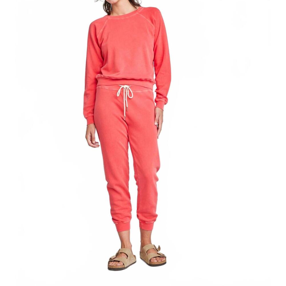 NEW SELF CONTRAST keziah jogger pants in watermelon